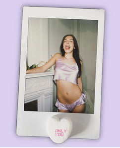 Chloe Pearl Cami & Underwear | Silk Cami Set